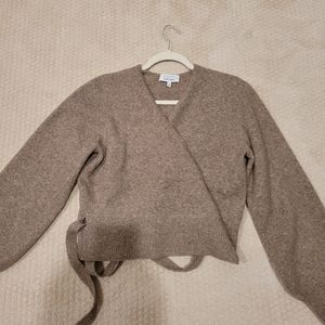 Wrap cardigan